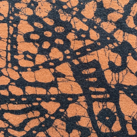 DONATED Spa by Chico’s funky print top - Picture 3 of 5